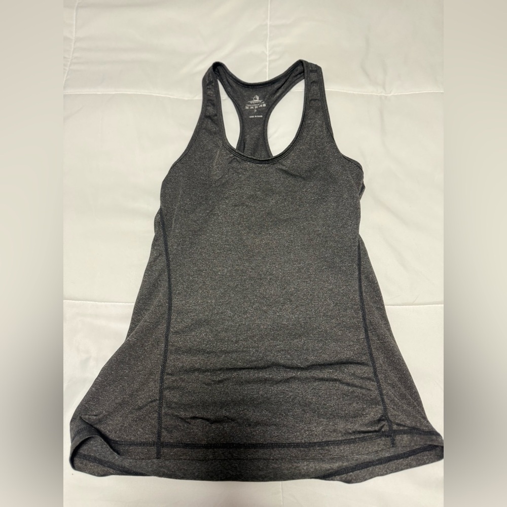 Charcoal Racerback Tank Top